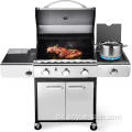 Propanzgasgrill 3 Burener mit Seitenbrenner